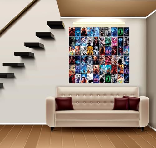 Anime Character Poster Set 4x6