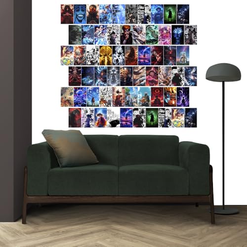 Anime Character Poster Set 4x6