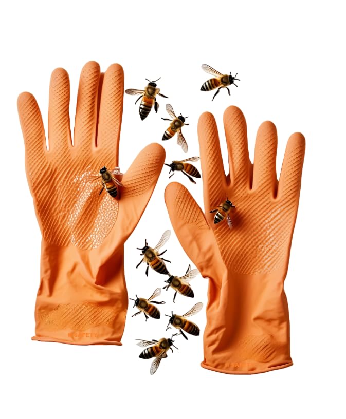 Gloves for Beekeeping | EN388 & EN374 Certified Bee Gloves 1 Pair