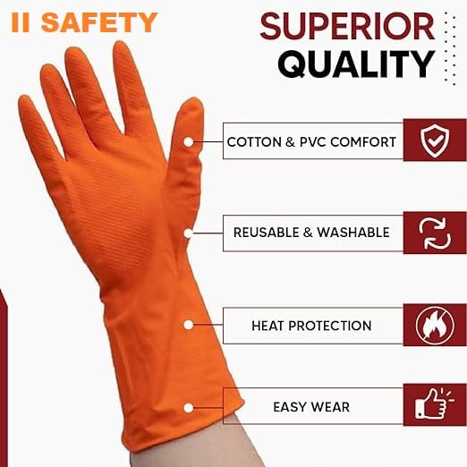 Gloves for Beekeeping | EN388 & EN374 Certified Bee Gloves 1 Pair - Image 2