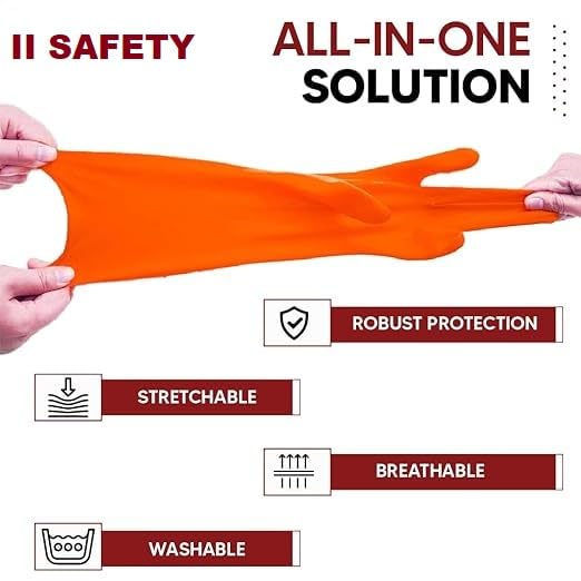 Gloves for Beekeeping | EN388 & EN374 Certified Bee Gloves 1 Pair - Image 3