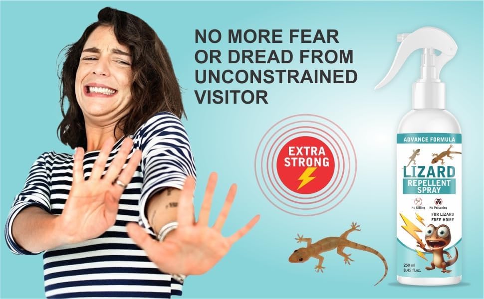 Natural Lizard Repellent Spray 200ml