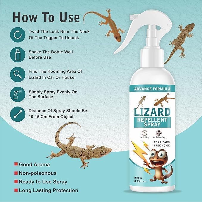 Natural Lizard Repellent Spray 200ml