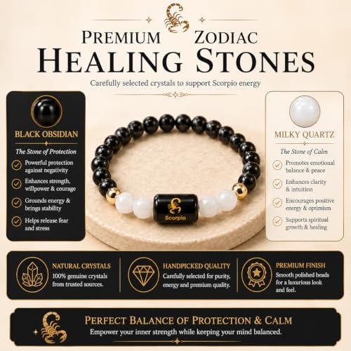 HEALING ZONE Zodiac Crystal Bracelet