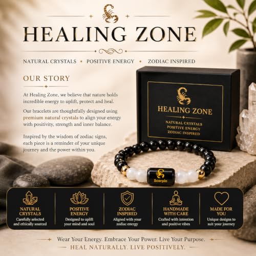 HEALING ZONE Zodiac Crystal Bracelet