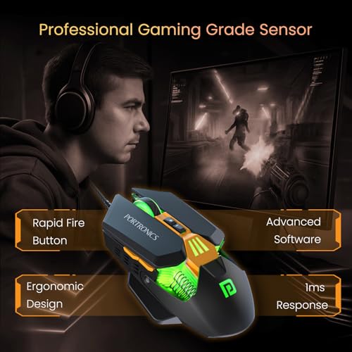 Portronics Vader 2.0 Wired Gaming