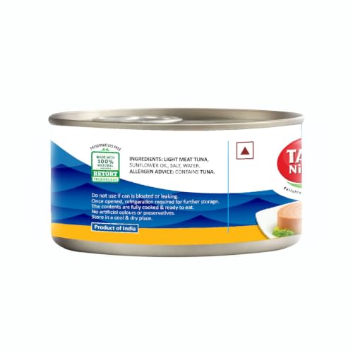 Tasty Nibbles Light Meat Tuna Chunks in Sunflower Oil, 185 g X 2 - Image 7