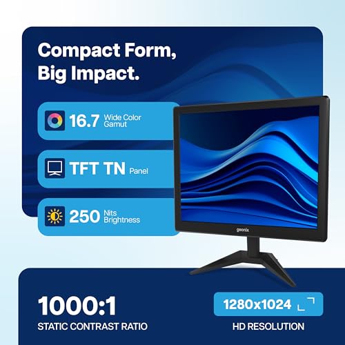 GEONIX PC Monitor, VGA &