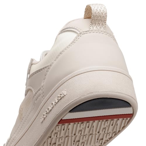 U.S. Polo ASSN. Zira Off White Sneakers Shoes with Premium Upper - Image 5