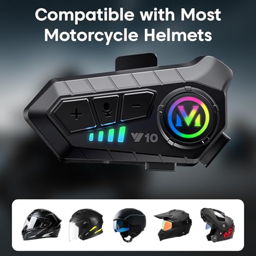 Sounce Bluetooth Motorcycle Helmet Headset