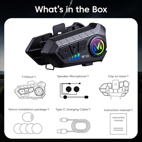 Sounce Bluetooth Motorcycle Helmet Headset