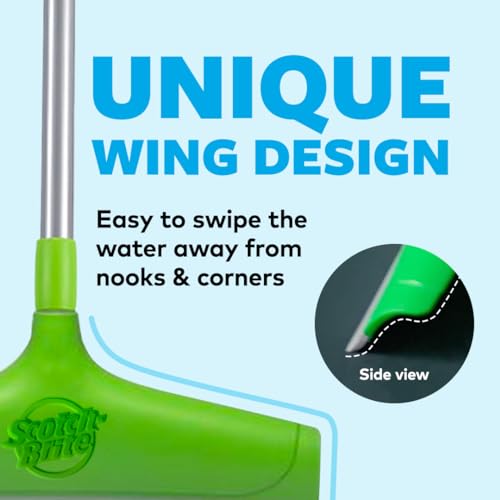 Scotch-Brite Plastic Bathroom Squeegee Wiper