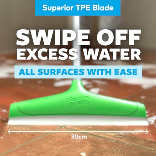 Scotch-Brite Plastic Bathroom Squeegee Wiper