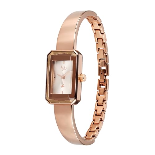 Fastrack Vyb Diva Quartz Analog Pink Dial Watch for Women - Image 4