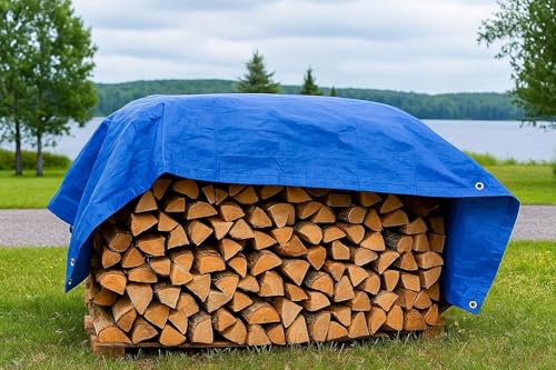 Premium 12x10ft Blue Tarpaulin, Thadika