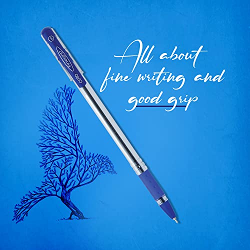 Cello Finegrip Ball Pen Set - Pack of 25 (Blue) - Image 5
