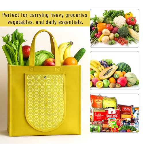 MATCH MADE Foldable Shopping Bags