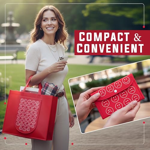 MATCH MADE Foldable Shopping Bags