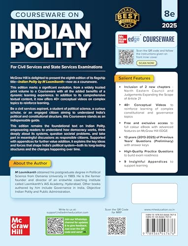 Indian Polity Courseware, 8e