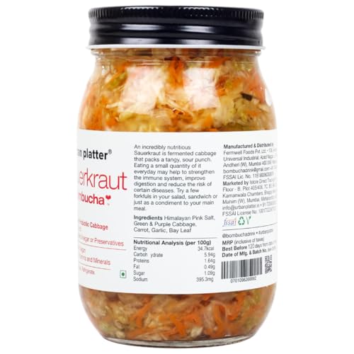 Urban Platter Sauerkraut Original Pickled