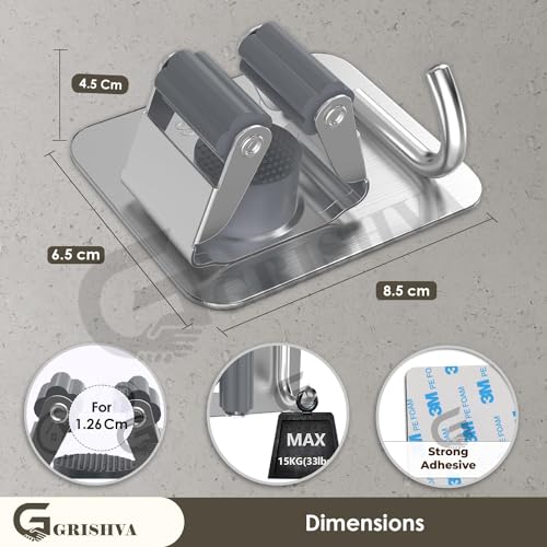GRISHVA 2 Pieces Stainless Steel