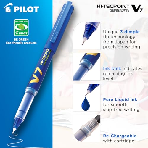 Pilot V7 Hi-tecpoint Roller ball