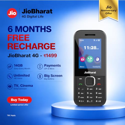 JIO JioBharat B2 4G Keypad