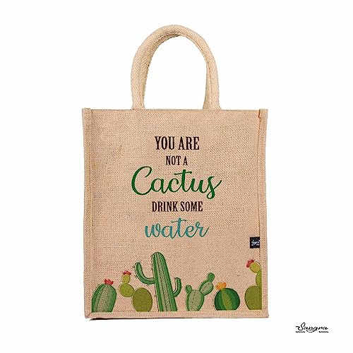 Sangra Eco-Friendly Printed Jute Hand
