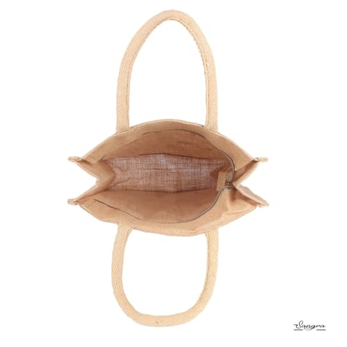 Sangra Eco-Friendly Printed Jute Hand