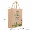 Sangra Eco-Friendly Printed Jute Hand