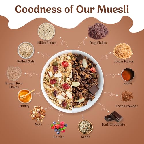 Me & Millets Muesli Dark