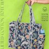 Quilted Cotton Jaipuri Tote bag