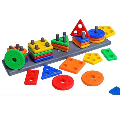 Geometric Shape Stacker Rectangle