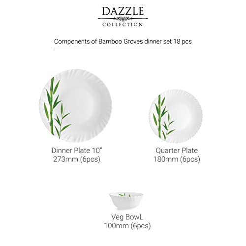 Cello Opalware Dazzle Series Bamboo
