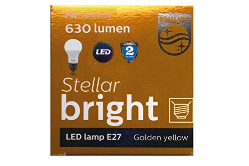 PHILIPS E27 7-Watt LED Bulbs WW (Pack of 12, Warm White) - Image 4