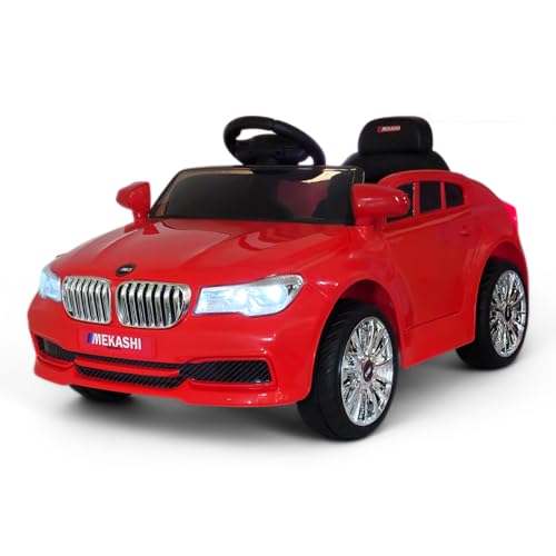 MEKASHI Ride-On Car for Kids 1-4 Years, Red (MKS005)