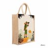 Sangra Floral Printed Jute Lunch