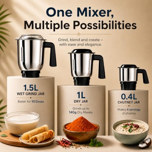 Milton Artis Mixer Grinder, ISI
