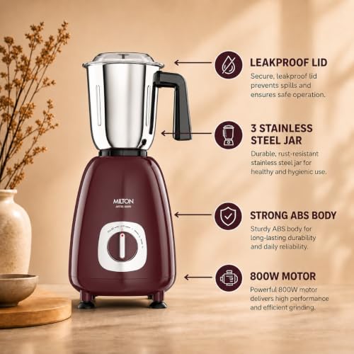 Milton Artis Mixer Grinder, ISI