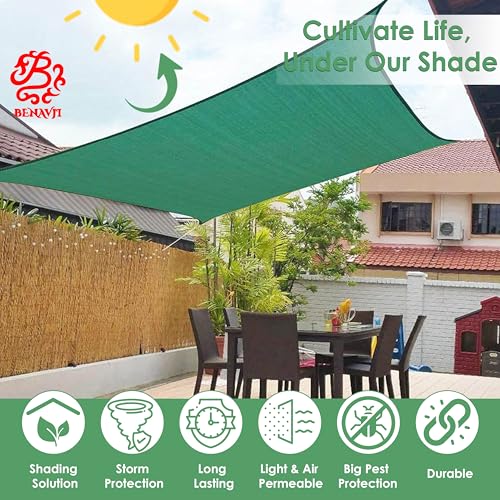 BENAVJI Green Shade Net, 50%
