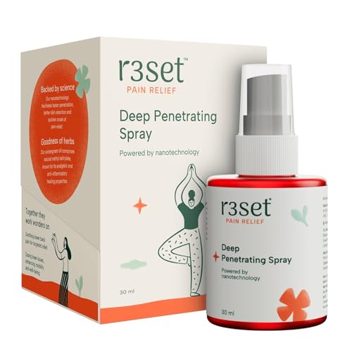 R3SET Natural Pain Relief Spray