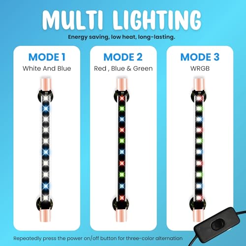 Buraq Pets Aquarium Led Light Multi Colour WRGB for 2.5 FT Fish Tank - Image 4