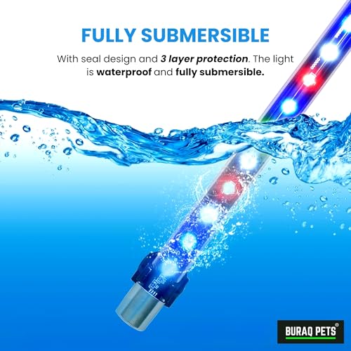 Buraq Pets Aquarium Led Light Multi Colour WRGB for 2.5 FT Fish Tank - Image 5