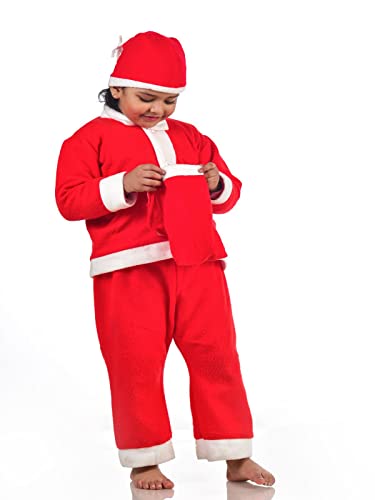 BookMyCostume Santa Boy Dress Set