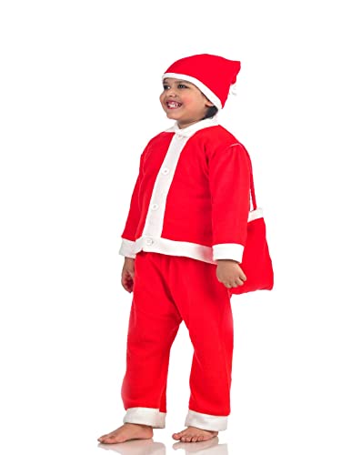 BookMyCostume Santa Boy Dress Set