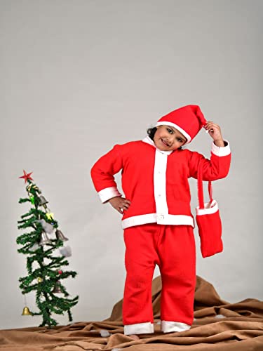 BookMyCostume Santa Boy Dress Set