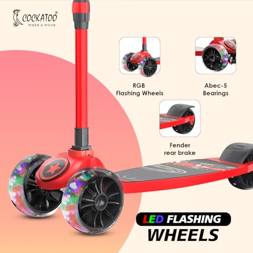 Cockatoo Rocket Racer LED Scooter