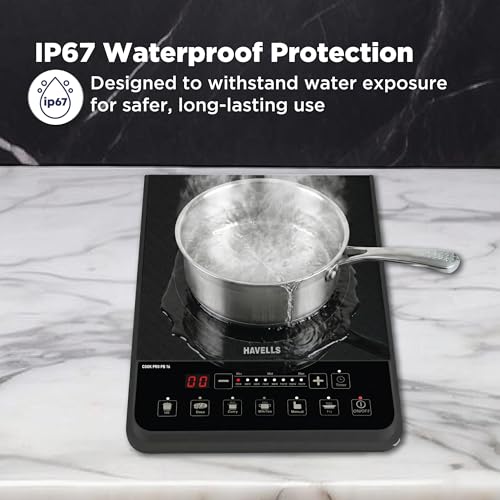 Havells Cook Pro PB 16 Induction Cooktop| Black - Image 4