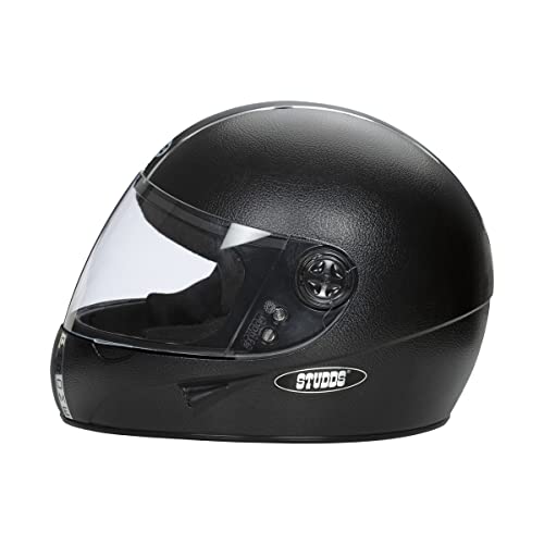 Studds Chrome Eco Full Face Helmet- Black (Xl) - Image 4