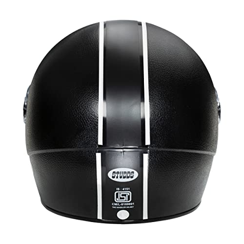 Studds Chrome Eco Full Face Helmet- Black (Xl) - Image 5